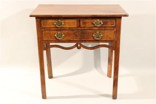George II Provincial Inlaid Dressing Table (1 of 5)