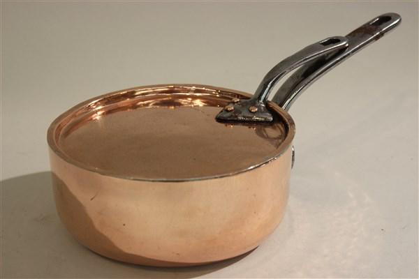 Harrod's Copper Lidded Sauce Pot (1 of 4)