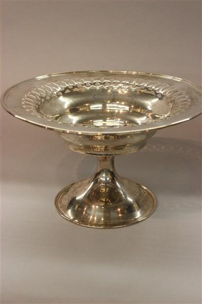 Sterling Silver Openwork Pedestal Bowl (1 of 3)