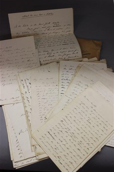 Thirty-Nine Letters By Civil War Era Postmaster General (1 of 9)