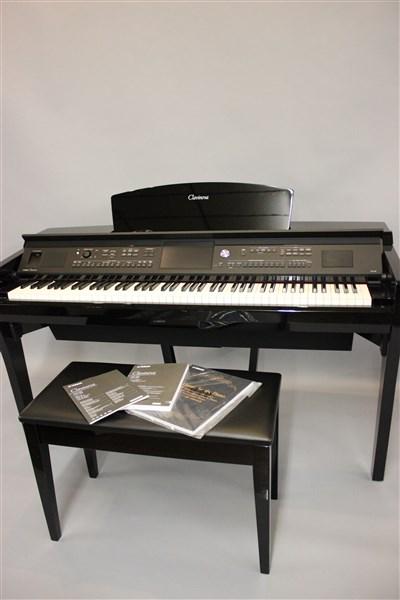 Yamaha Clavinova CVP-709 Piano: Yamaha Clavinova CVP-709 piano in black lacquer finish. A pristine and barely used electronic piano. Bluetooth Overview and Features copied from usa.yamaha.com From professional piano performance to s