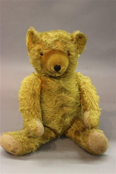 antique mohair teddy bear