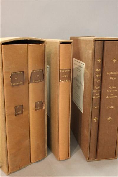 Egyptian Tomb Plates, Book Set (1 of 6)