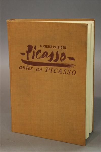 Pellicer, Cirici A. Picasso Antes de Picasso 1st Ed. (1 of 5)