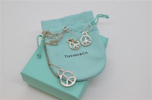Tiffany & Co. Sterling Silver Peace Jewelry (1 of 2)