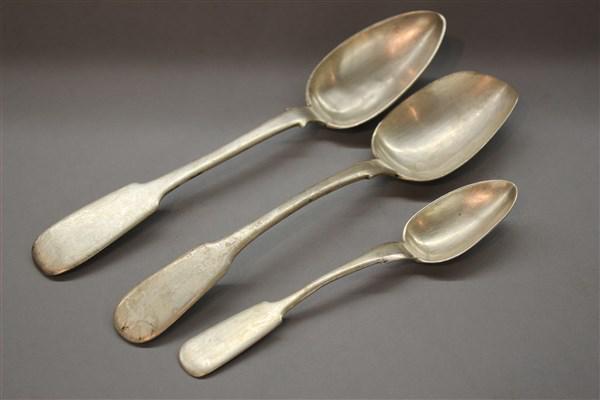 Russian Silver Spoons 19th century (1 of 3)