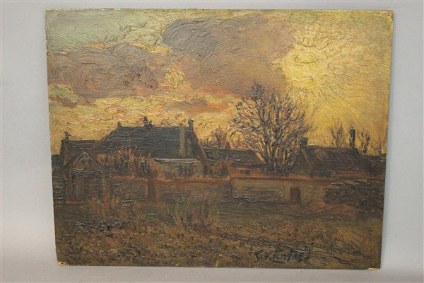 Impressionist Oil Landscape Painting (1 of 3)