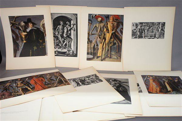 La Danse Macabre De Lucerne 15 Lithograph Plates (1 of 8)