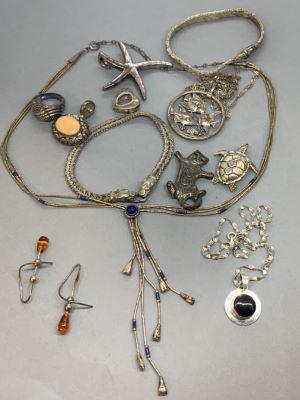 Estate Sterling Silver Jewelry Lot (1 of 5)
