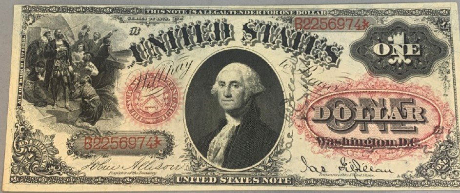 1878 $1 Legal Tender Note (1 of 11)