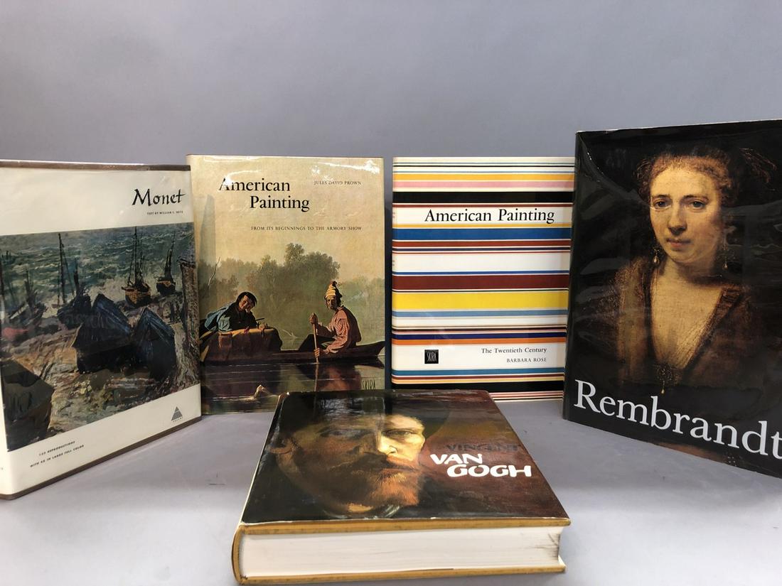 Van Gogh,Monet, Rembrandt and American Painting Books: Art Related books. Van Gogh, Monet, Rembrandt and American Painting 2 Vols.