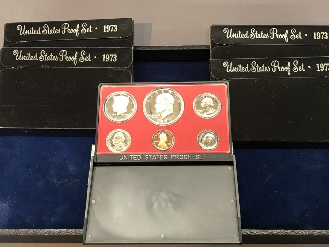1973 U.S.Proof Set 5 pcs (1 of 2)
