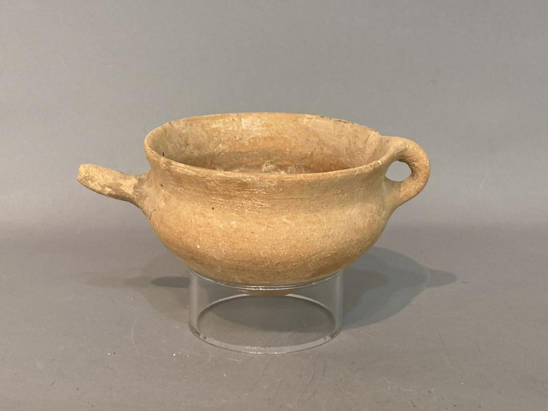 Authentic Early Bronze Age Pottery Spouted Pot (1 of 3)