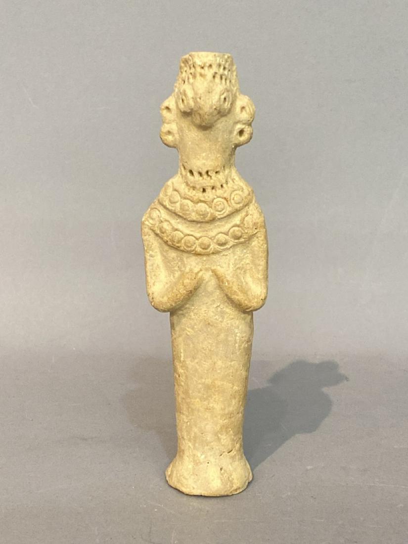 Hittite Bird Goddess Style Of 1200BC: Hittite Bird Goddess style of 1200 BC Provenance: Estate of Lewis, Ellenville, NY. Proceeds to go to Temple Schalom, Monticello, New York.Sale history is not a reliable source. This item is being sold