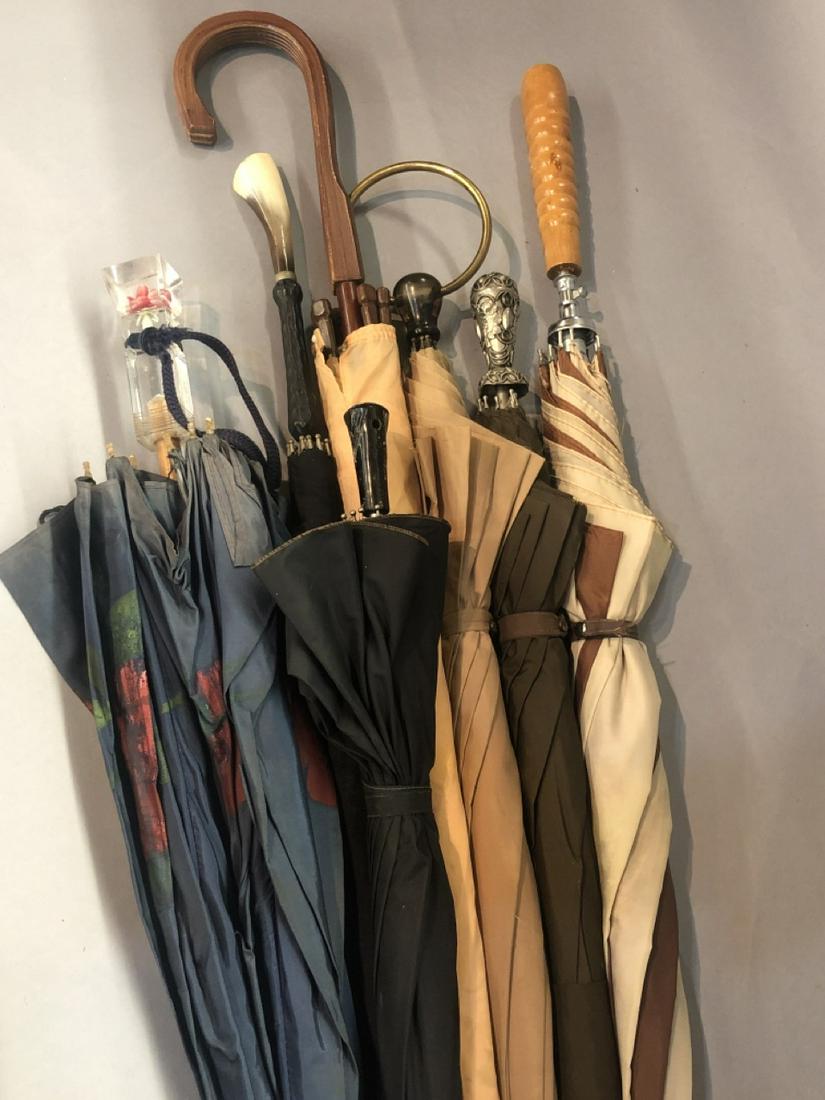 Elegant Victorian And Vintage Umbrella 7pc lot 20”-35” (1 of 5)