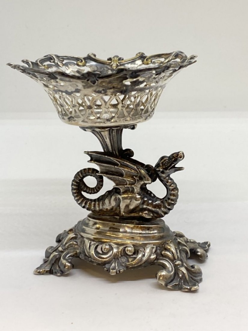 Continental Style Sterling Silver Serving Dish (1 of 4)