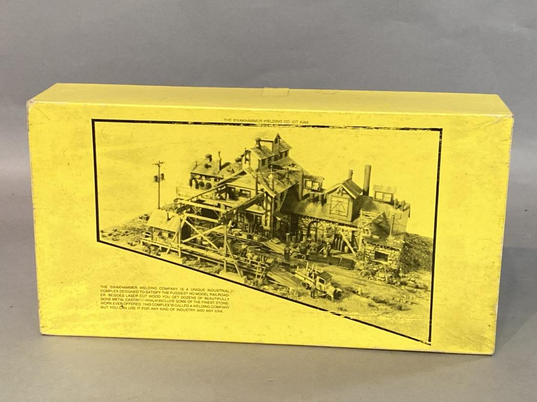 Fine Scale Miniatures SwakHammer’s Welding Company: Fine Scale Miniatures SwakHammer’s Welding Company boxed Peabody Massachusetts. Kit # 265