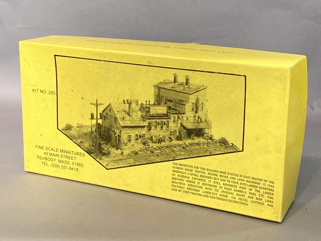 Fine Scale Miniatures Jeffries Point Stave & Heading: Fine Scale Miniatures Jeffries Point Stave & Heading Co.. Ho Scale, Unused with box.