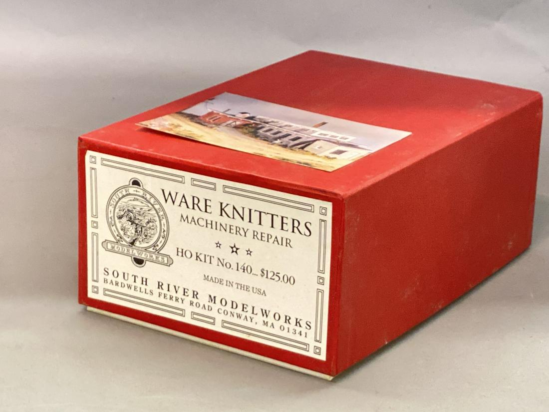 South River Modelworks HO Model Ware Knitters Kit no.: South River Modelworks HO Model Ware Knitters Kit no. 140. Foxing noted on manual.