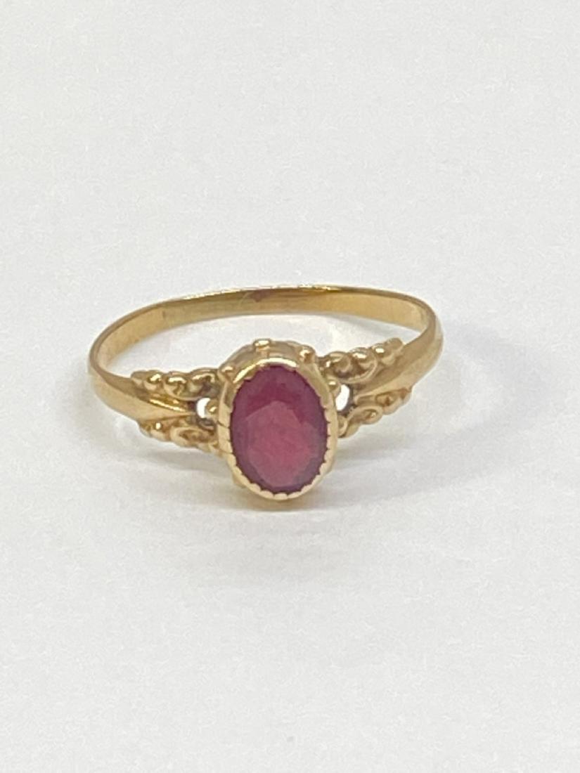 9ct. Victorian Ruby Ring (1 of 4)