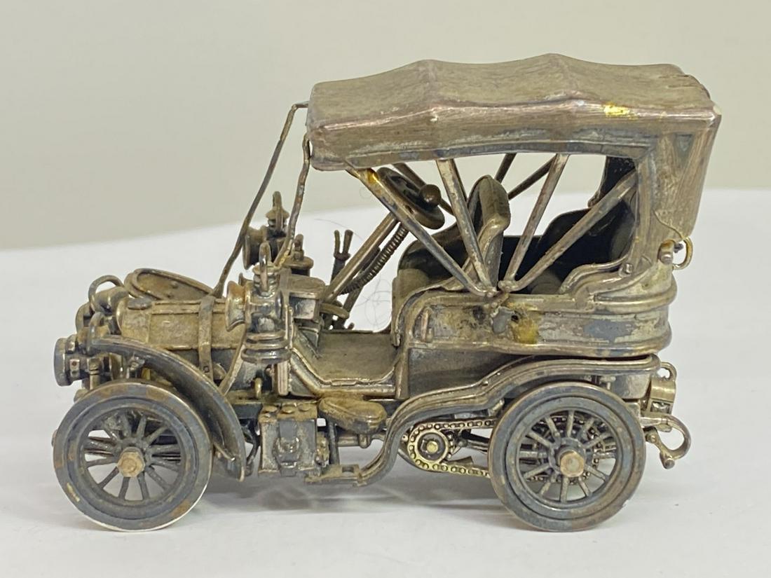 Sterling Silver Miniature Jalopy Automobile Model (1 of 5)