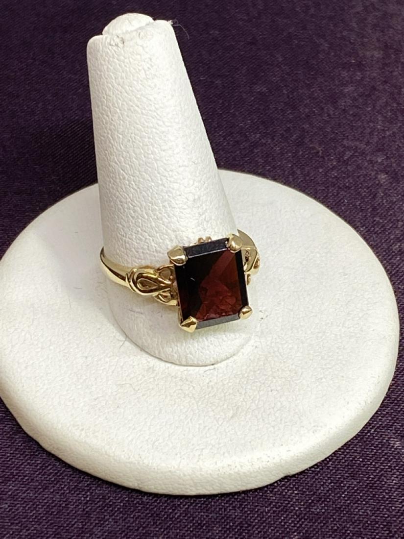 14K Gold Garnet Ring (1 of 3)