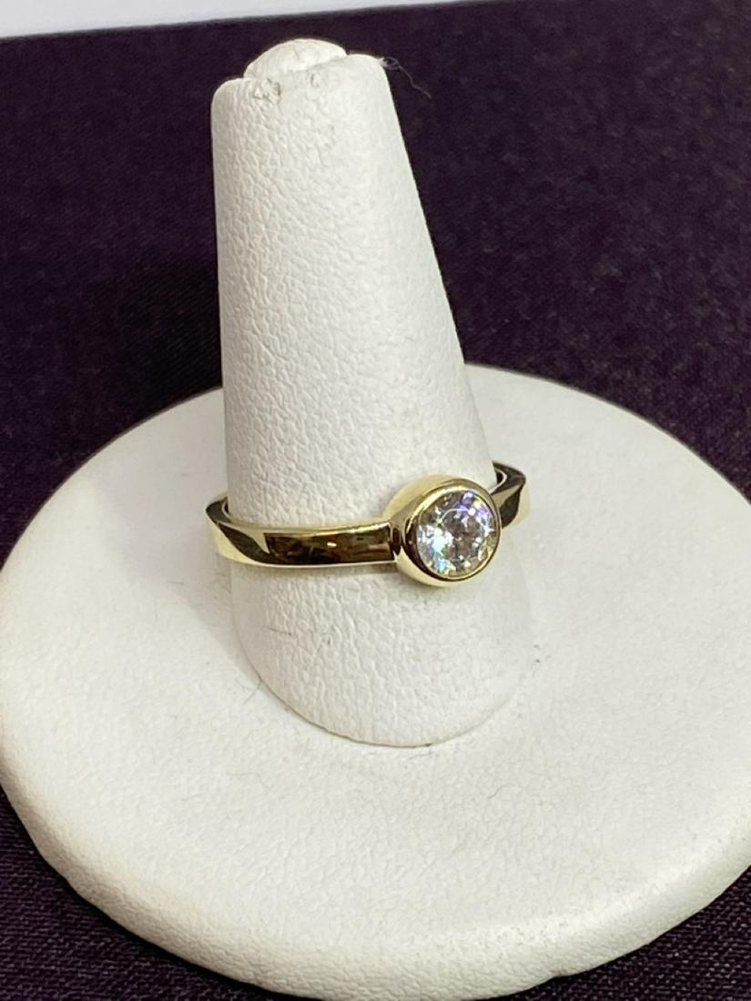10k CZ Round Ring (1 of 3)
