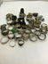 Forty-Seven (47) Piece Sterling Silver Ring Lot