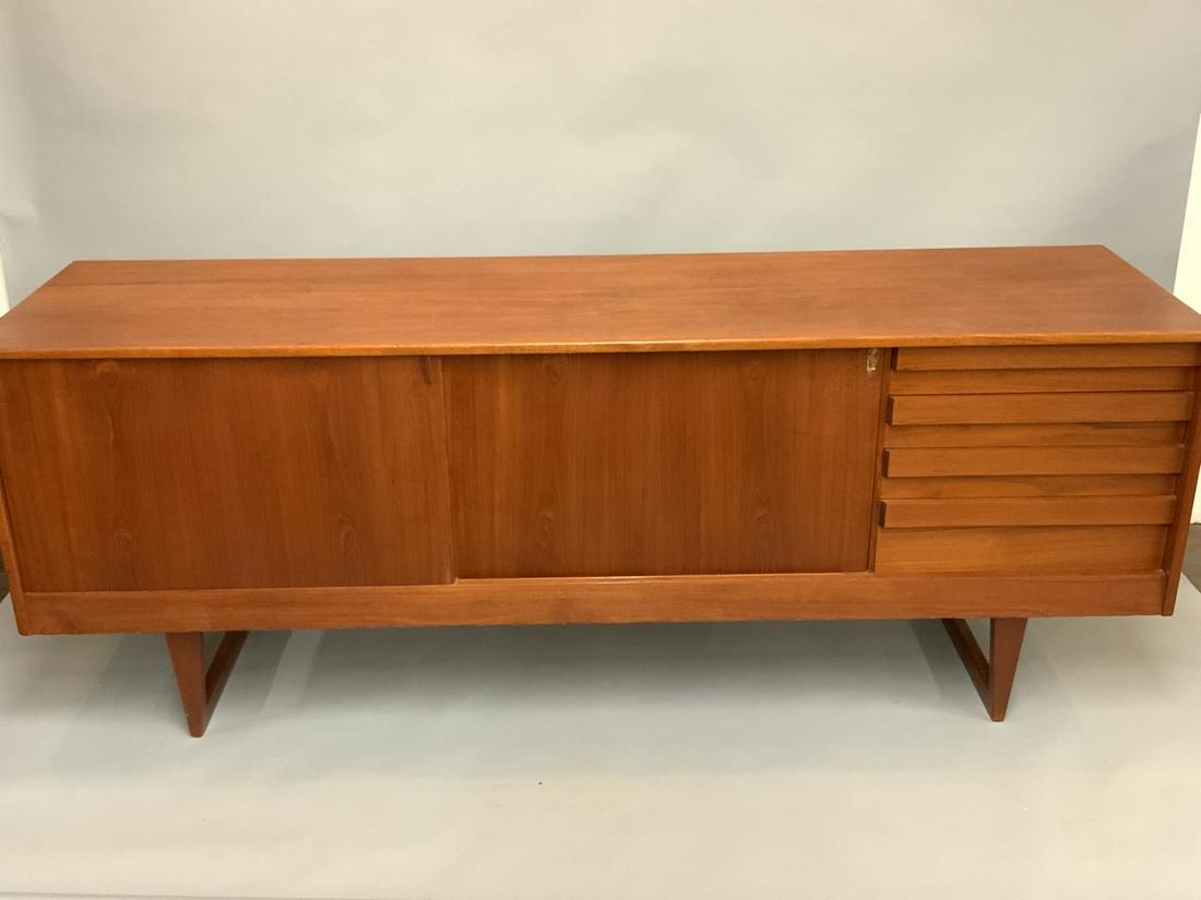 Danish Modern Teakwood Server (1 of 4)