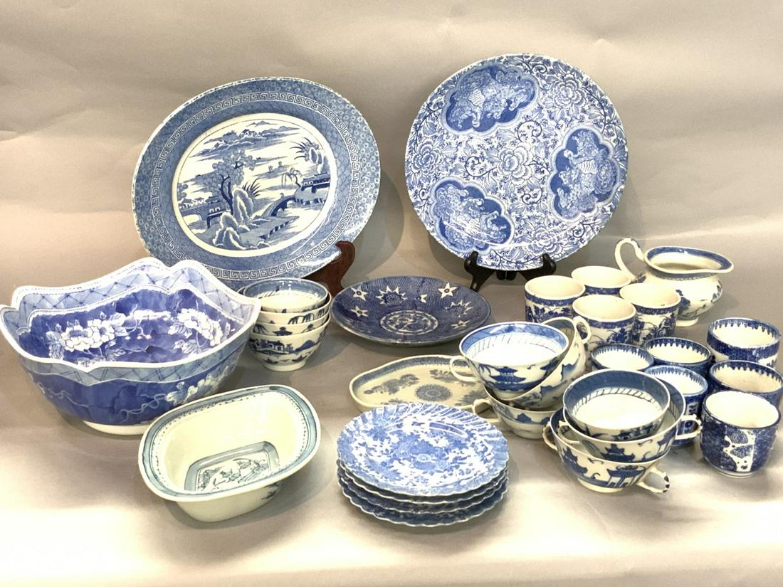 Chinese Canton Porcelain Group (1 of 5)