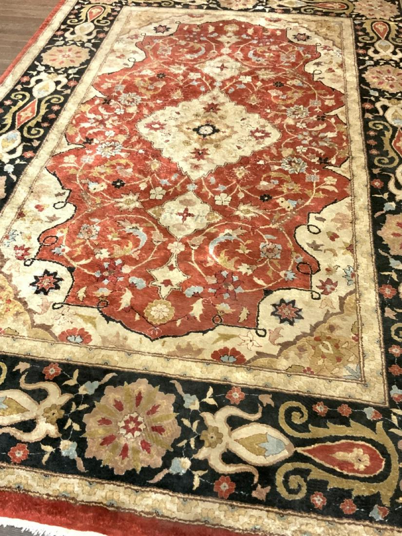 Persian Silk Carpet  9ft x 6ft (1 of 5)