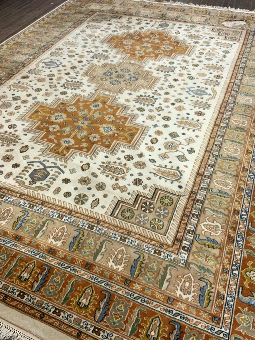 9ft X 12ft Mid Century Oriental Style Carpet, India (1 of 7)