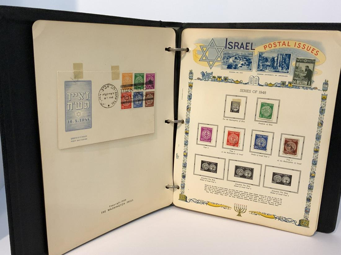 Stamp Album Of Israel (1 of 8)