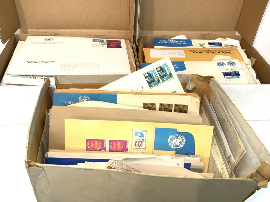 United Nations Collection Of Stamps (1 of 4)