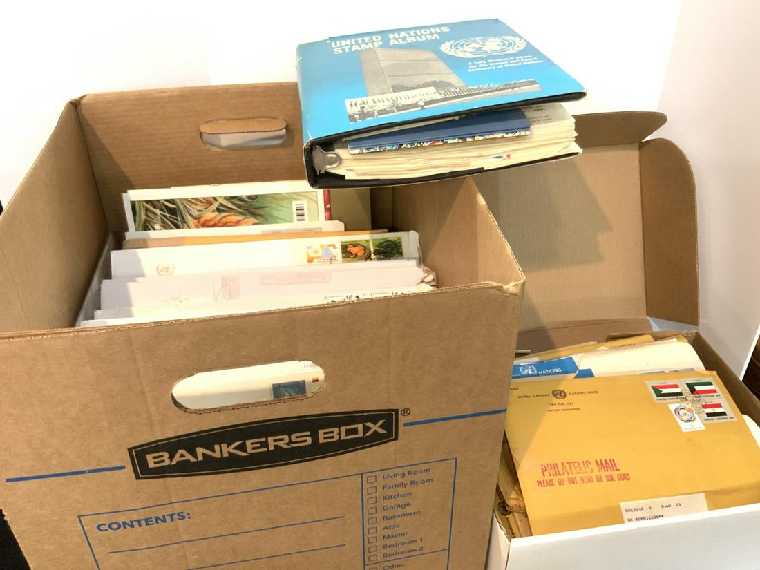 United Nations Collection Of Stamps (1 of 9)