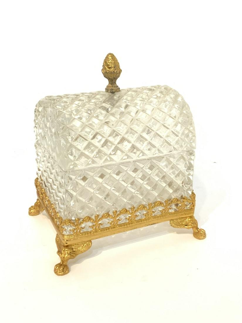 Decorative Crystal Casket Box (1 of 3)