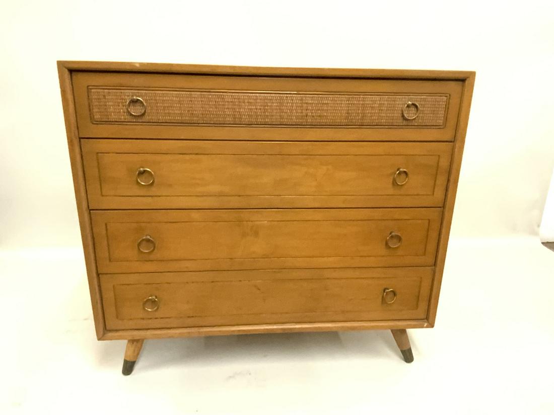 c.1950's Four (4) Drawer Chest Of Drawers (1 of 6)