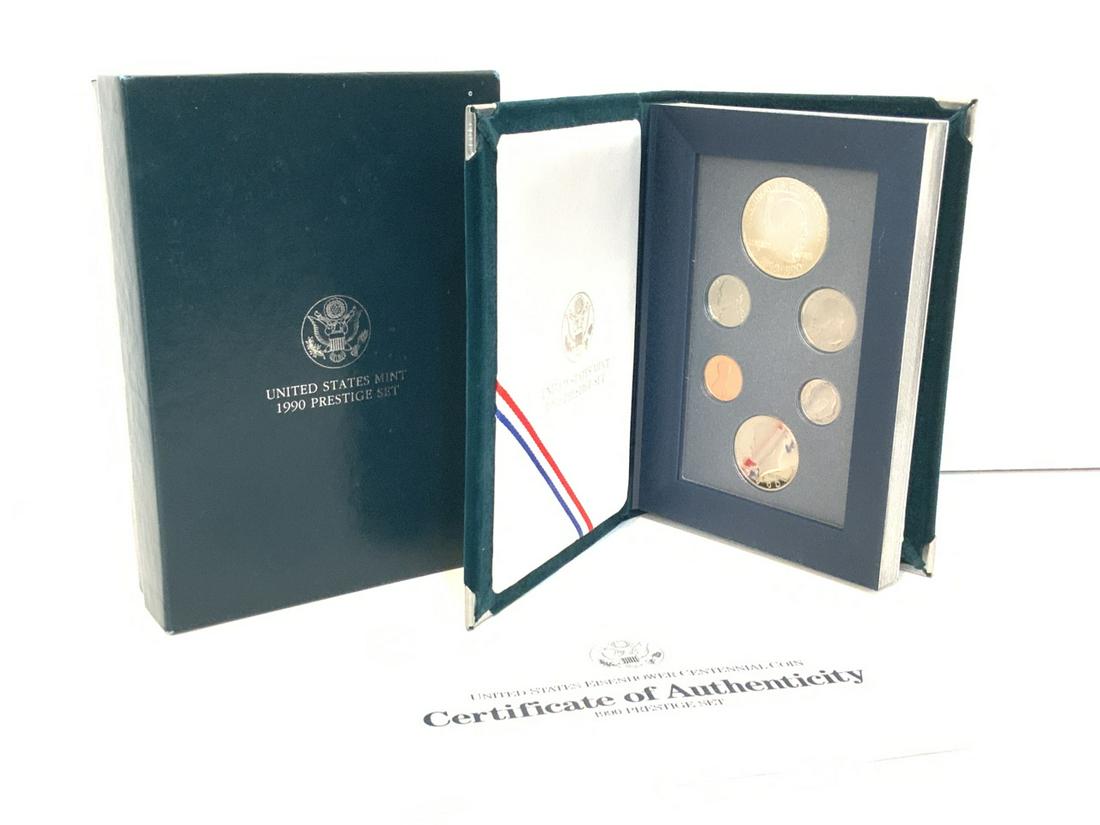 1990 Silver Prestige Proof Set (1 of 2)