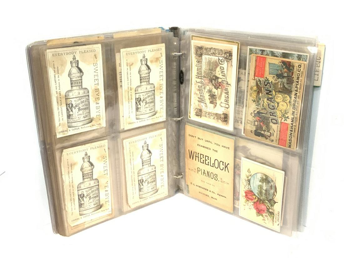 Victorian Trade Card Ephemera Album (1 of 16)