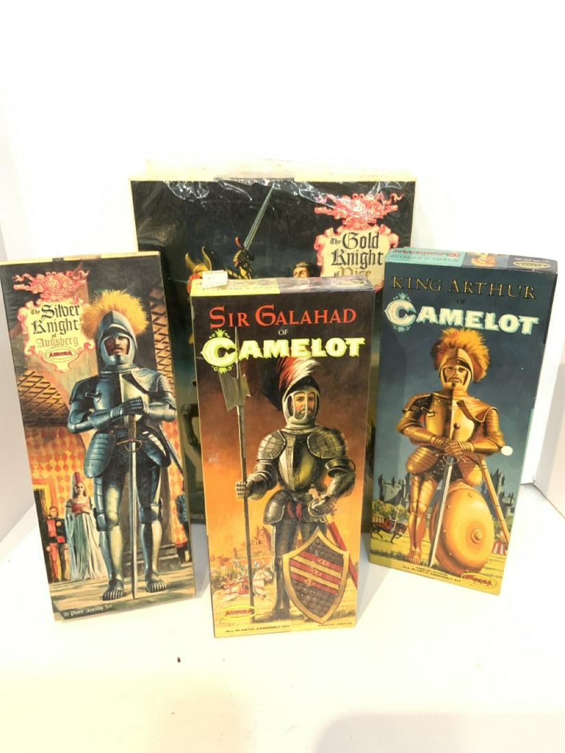 Aurora "Knights" Vintage Model Kits (1 of 5)