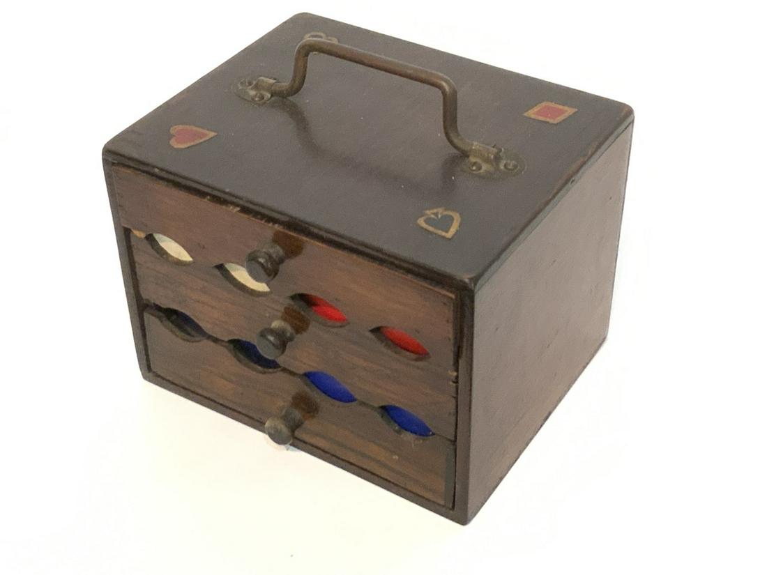 Vintage Poker Chip Caddy (1 of 6)