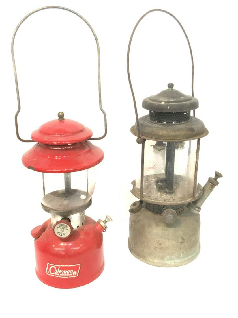 Two (2) Vintage Coleman Camping Lanterns (1 of 4)