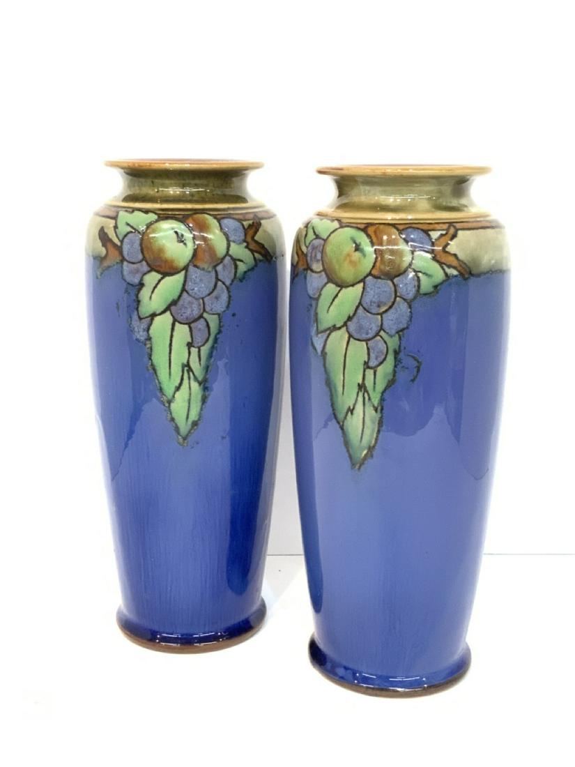 A Pair, Royal Doulton 8530D Vases (1 of 4)