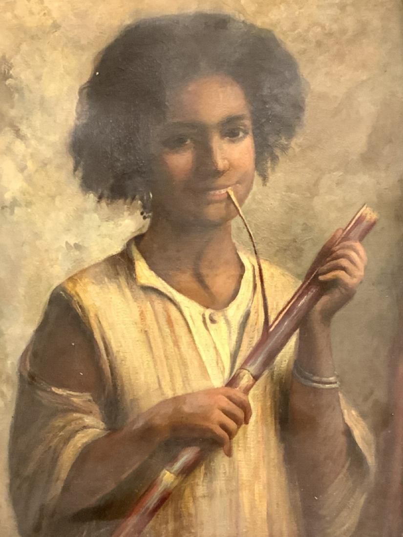 Late 19th c. Egyptian Girl Portrait, Cairo (1 of 7)