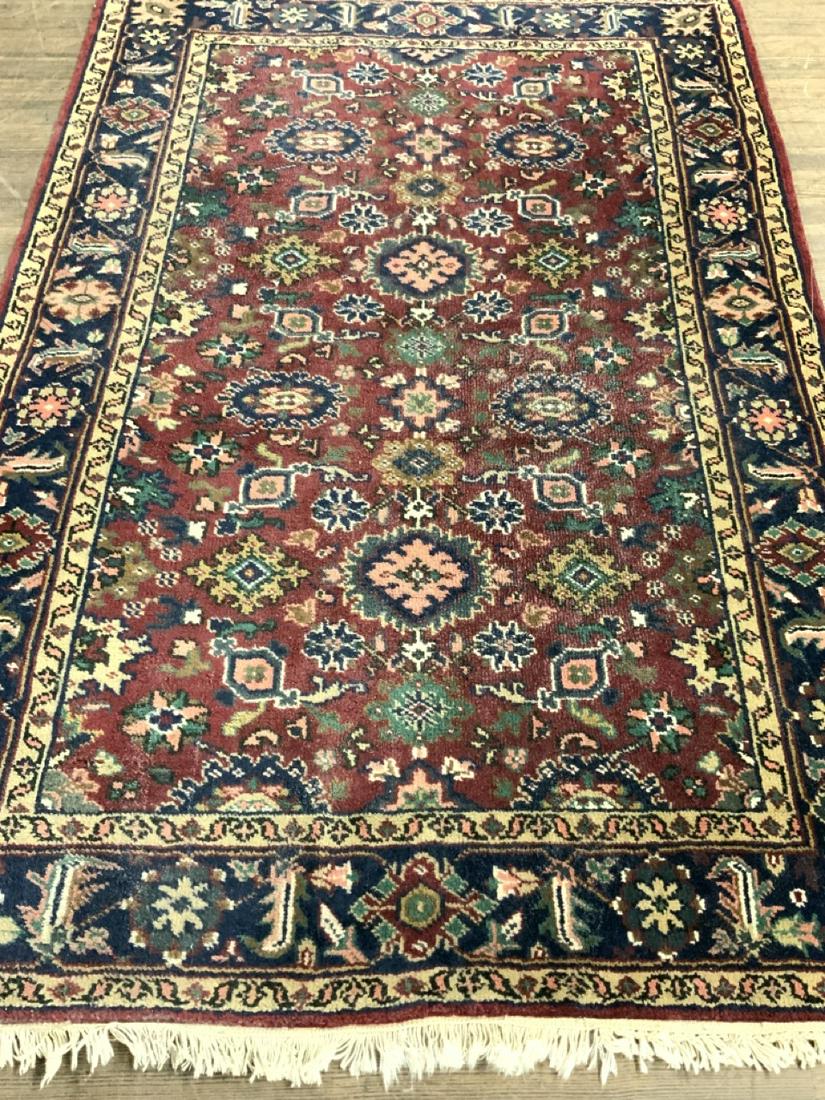 Wool Area Rug: Wool Rug Dimensions: 6ft 2" X 4ft