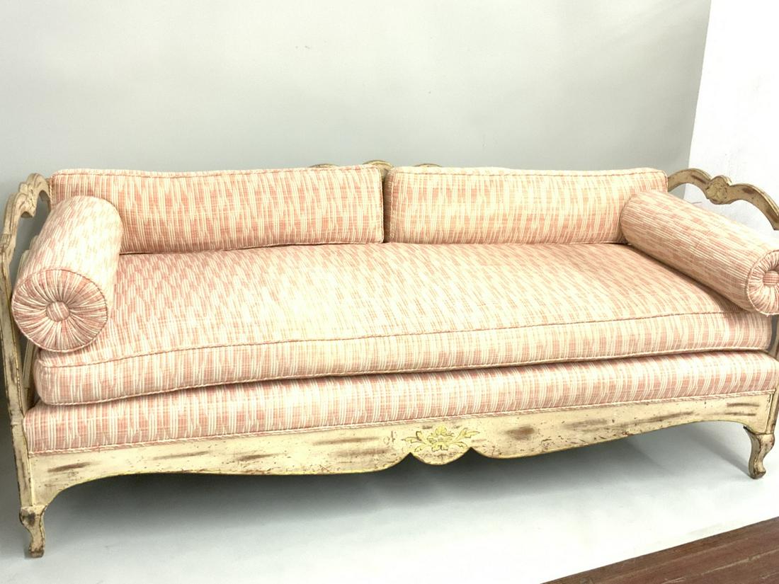 Provincial Style Upholstered Day Bed (1 of 9)