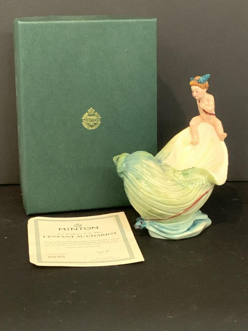 Minton L'Enfant Au Chariot Porcelain Serving Dish (1 of 3)