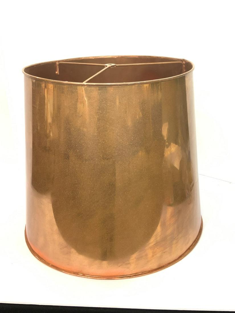Copper Metal Lamp Shade (1 of 4)
