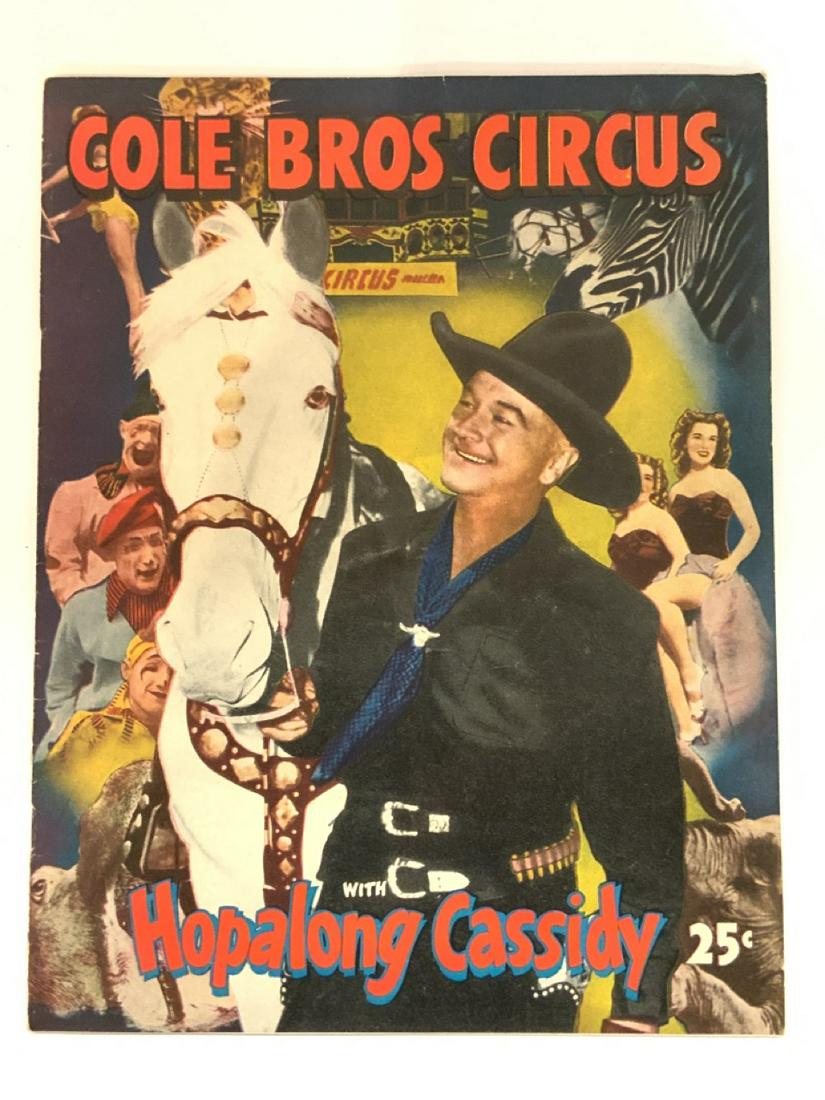 Cole Bros. Circus Program 1950 Hopalong Cassidy (1 of 5)