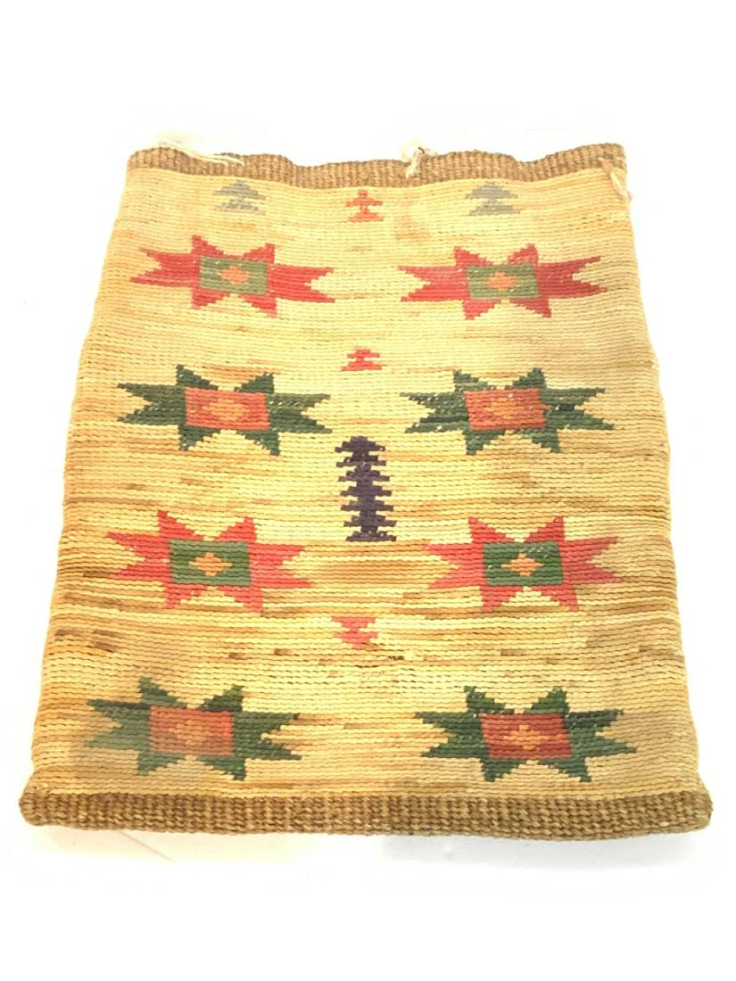 North American Plateau Native Indian Corn-Husk Bag (1 of 7)